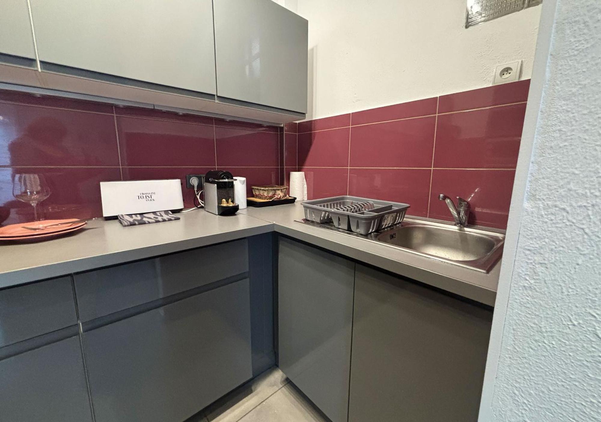 Charming Studio In Nice 2-Min Walk To The Sea מראה חיצוני תמונה