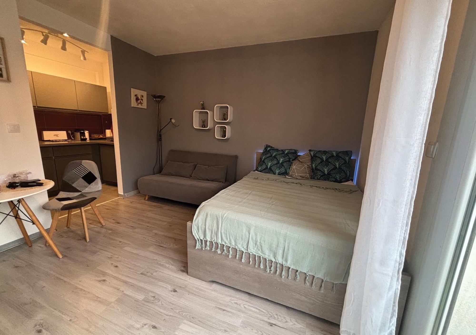 Charming Studio In Nice 2-Min Walk To The Sea מראה חיצוני תמונה